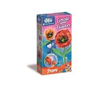 Coffret Création Fleurs Coquelicot - 2 fleurs à assembler