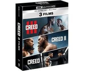 Coffret Creed I, II, III Blu-ray 4K Ultra HD E