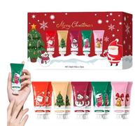 Coffret Crème Main De Noël, 10 Pièces 20 g Mini Crèmes Mains, Crèmes Pour Les Mains De Noël, 5 Parfums, Coffret Soin Femme, Coffrèt Femme Pour Anniversaires, Fête Des Mères, Saint-Valentin, Noel