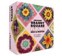 Coffret crochet granny square fleurs mixetmatch