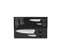 sabatier international Coffret 2 couteaux de cuisine Office 9cm + Chef 20cm Egide lames acier inoxydable manches ABS