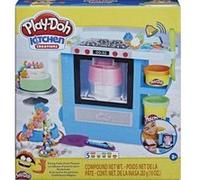 Coffret cuisinière et le gâteau d'anniversaire avec 5 pots de pate a modeler play-doh - set loisirs créatif nouvelle version + 1 carte