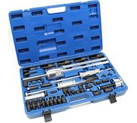 Coffret d’extracteurs d’injecteur CDI 40 pcs Kit 3 Marteau à coulisse & Adaptateur Garage Dépannage