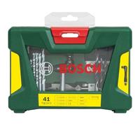 Bosch Coffret V-Line 41 pièces pour perçage et vissage avec renvoi d'angle - 2607017316