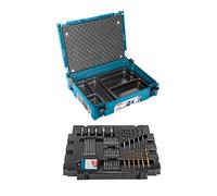 Coffret d'accessoires - MAKITA - B-53768 - 56 pièces - Embouts, forets, mèches - Coffret MAKPAC
