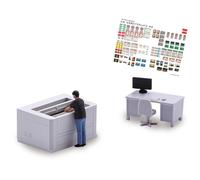 Coffret d'actions, Machine laser - BUSCH 79904 - HO 1/87