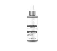 Coffret D'Ampoules Exfoliantes Au Riz Noir Et Blanc, CrèMe Exfoliante Pour Le Visage, Hydratante Et Resserrante Pour Le Corps. (Noir, 1)