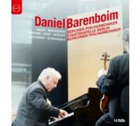 Coffret Daniel Barenboim : Bach, Beethoven, Brahms, Liszt, Schubert, Mozart, Stravinsky (14 Dvd)