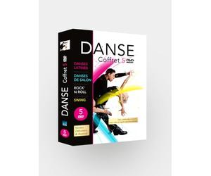 Coffret Danse niveau débutant et avancé : Danses latines + Danses de salon + Rock'n'Roll + Swing [Pack]