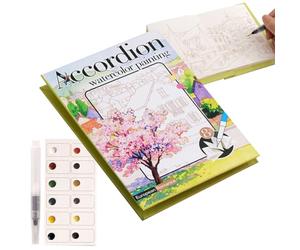 Coffret d'Aquarelle | Marqueurs Fournitures Dessin Peinture | Kit Aquarelle Miniature | Pour et Adultes - Loisirs Créatifs Maison École Carnet Artistique