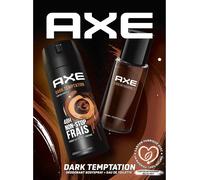 Coffret Dark Temptation - Une Eau De Toilette De 100ml Et Un Déodorant Bodyspray De 200ml - Parfum Frais De Chocolat Gourmand Pendant 48h