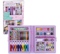 Coffret d'art Gabby's Dollhouse avec accessoires de dessin et de peinture - Coffret créatif complet pour filles et fans de Gabby's Dollhouse