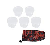 Coffret d'assaisonnement de Camping, 5x40ml, conteneurs transparents portables avec sac de transport, tissu Oxford PET