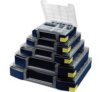 Coffret d'assortiment boxxser L465xP401xH78mm 20 compartiments avec grille profilée RAACO