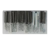 Coffret d'axes et d'épingles béta d'arrêt composé d'un assortiment de 71 pièces