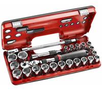 Coffret DBOX cliquet extensible 1/2'' - douilles 1/2'' 6 pans métriques - FACOM - SXL.DBOX3PB