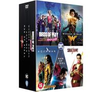 DC Universe - Coffret 5 films : Birds Prey, Shazam, Aquaman, Wonder Woman, Man of Steel