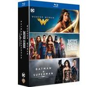 Dc Universe - Coffret 3 Films : Justice League + Wonder Woman + Batman V Superman : L'aube De La Justice - Pack - Blu-Ray