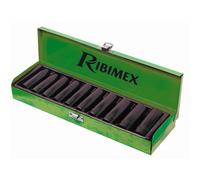 Ribitech Douilles longues 1/2 78 mm – Lot de 10