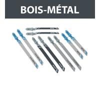 DeWALT Lames de scie sauteuse DT2294 – bois et métal, attache en T – coffret de 10 lames