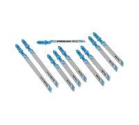 Coffret de 10 lames de scie sauteuse métal attache en T - DT2292-QZ - DEWALT