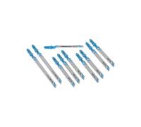 Coffret de 10 lames de scie sauteuse métal DEWALT DT2292-QZ Attache en T