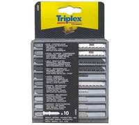 Coffret de 10 lames TIVOLY pour scie sauteuse Bosch - Bois, acier - TIVOLY