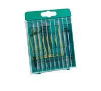 Coffret de 10 lames WOLFCRAFT 2358000 pour scie sauteuse