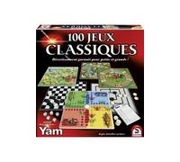100 Jeux de société classique, SCHMIDT SPIELE, Profitez de 100 jeux classiques dans ce coffret complet !