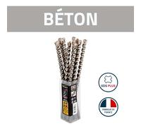 Coffret de 12 forets béton 10 X 310 Booster Plus SDS-Plus Diager
