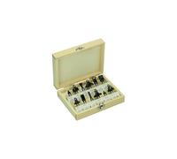 Coffret de 12 fraises au carbure queue de 8mm H...