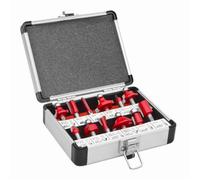Holzmann Jeu de fraises OFS12 – Diamètre de tige 8 mm – 12 pièces