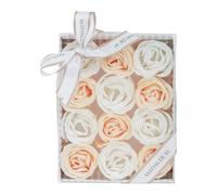 Mathilde M. - Rose en feuilles de savon parfumées - Parfum rose.