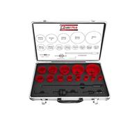 Coffret de 13 scies cloches D. 19 - 76 mm HSS métal