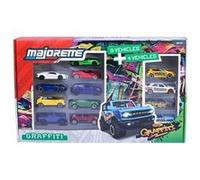 Coffret de 13 véhicules Majorette Graffiti Multicolore