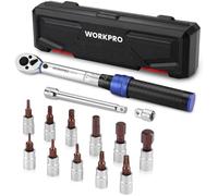 Coffret de 14 clés dynamométriques à poignée en aluminium 1/4" en plastique (norme métrique 2-26 N.m)