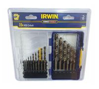 Jeu de forets en métal Irwin HSS Cobalt; 1 5-10 mm; 15 unités