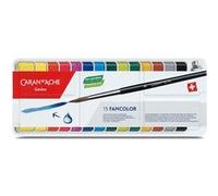 Coffret de 15 Gouaches Caran D'Ache Fancolor Multicolore G