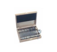 Coffret de 16 mèches plates - FISCH - 0530 - Ø 6-38 mm - Queue 6 pans - Pour bois