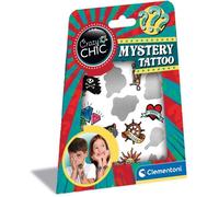 Coffret de 17 tatouages temporaires mystères Crazy Chic de Clementoni