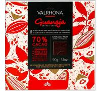 Coffret de 18 carrés de chocolat noir Guanaja 90gr Valrhona