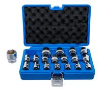 Coffret de 19 douilles 6 Pans BGS 1/2"
