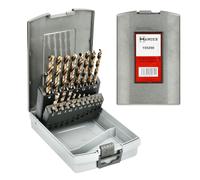 Coffret de 19 Forets Cobalt 5% Hanger - Haute Performance pour Perçage Précis