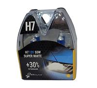 Coffret de 2 ampoules H7 Super White 12V 55W
