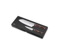 Sabatier International Coffret PHENIX 2 Couteaux de cuisine Office 9cm + Santoku 18cm