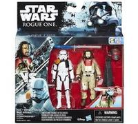 Coffret De 2 Figurines Star Wars Rebels : Stormtrooper Et Baze Malbus 9,5 Cm - Mission Dans L Espace - Hasbro