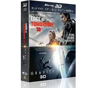 Coffret Edge of Tomorrow + Gravity – Blu-ray 3D + Blu-ray + Copie digitale – Warner Bros.