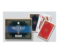 Coffret de 2 jeux de cartes PRESIDENT PIATNIK Multicolore Multicolore G