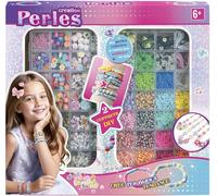 Coffret de 2 mallettes de perles et accessoires- perles colorées- création de bijoux.