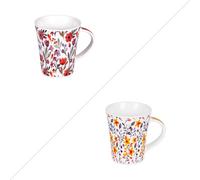 Coffret de 2 mugs Blossia 39 cl (1 modèle aléatoire) Trend'up